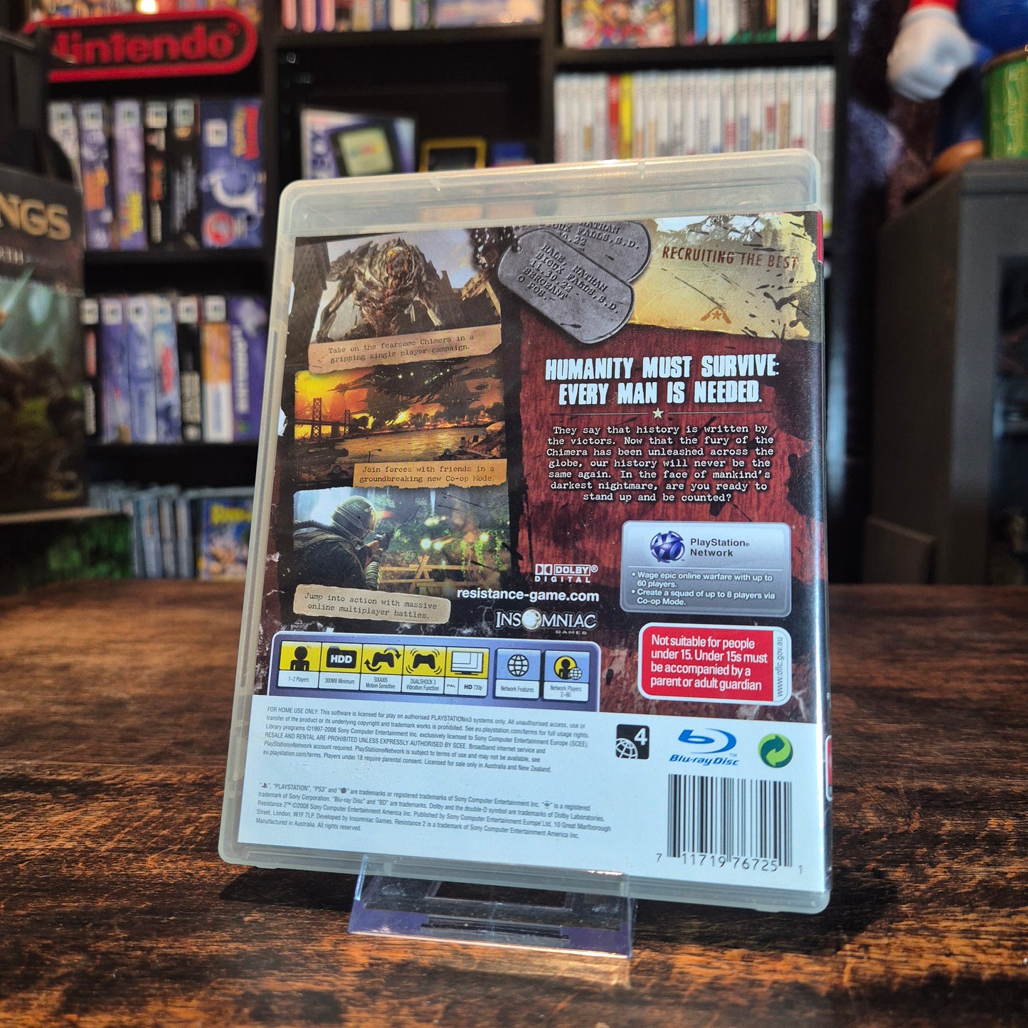Resistance 2 - Complete - Playstation 3