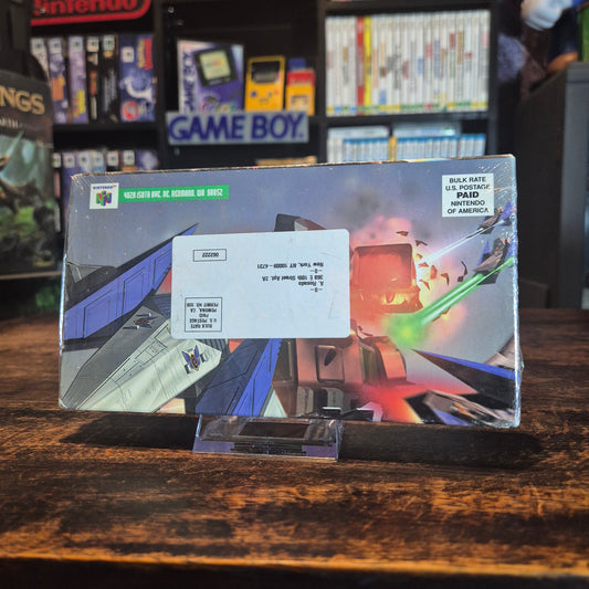 Starfox 64 Toys R Us Promo VHS - 1997 Nintendo - SEALED