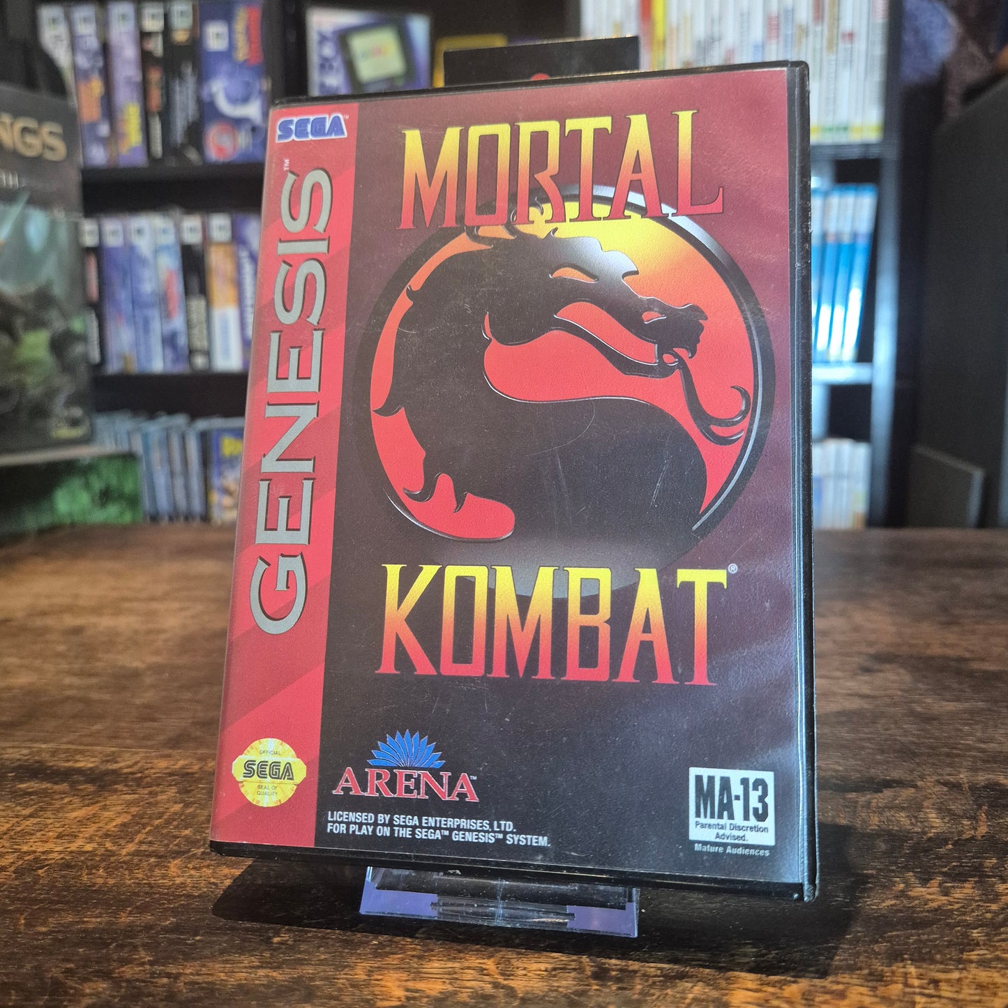 Mortal Kombat - Incomplete - SEGA Genesis