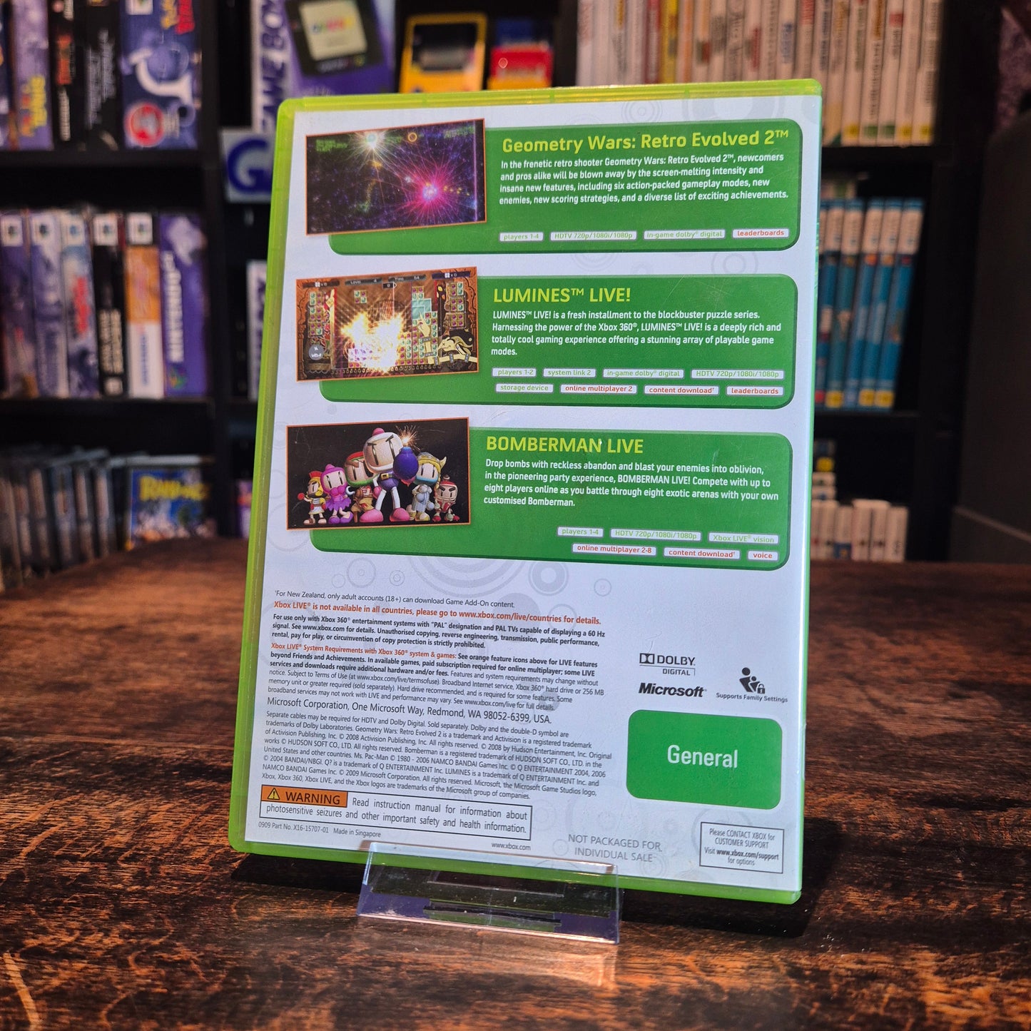 Xbox Live Arcade Game Pack - Complete - Xbox 360