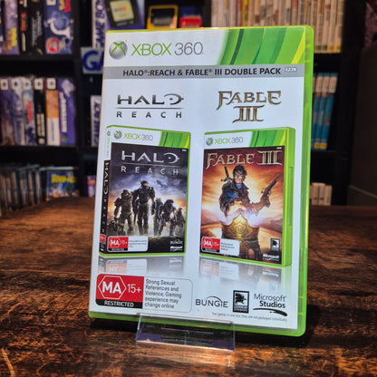 Halo Reach/Fable 3 Double Pack - Complete - Xbox 360