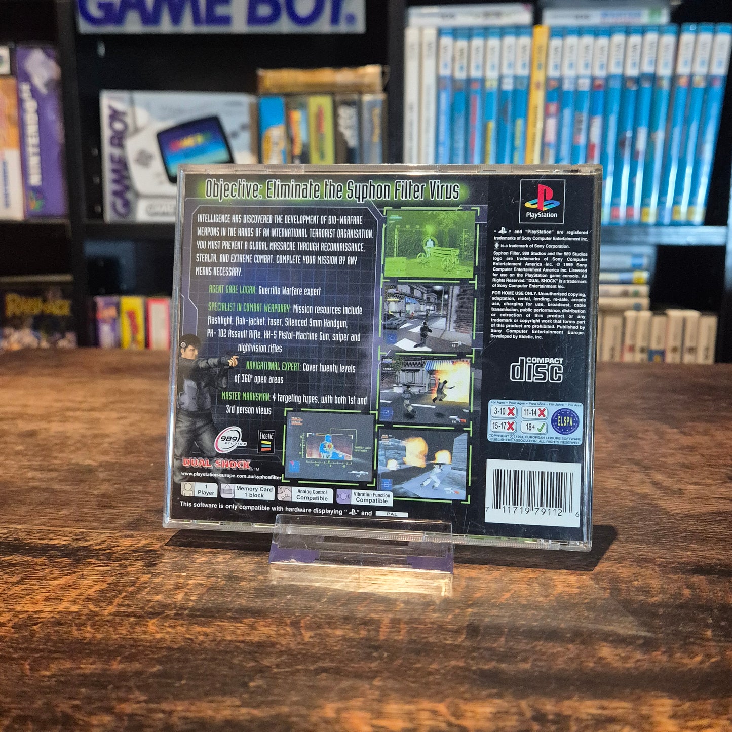Syphon Filter - Complete - Playstation 1