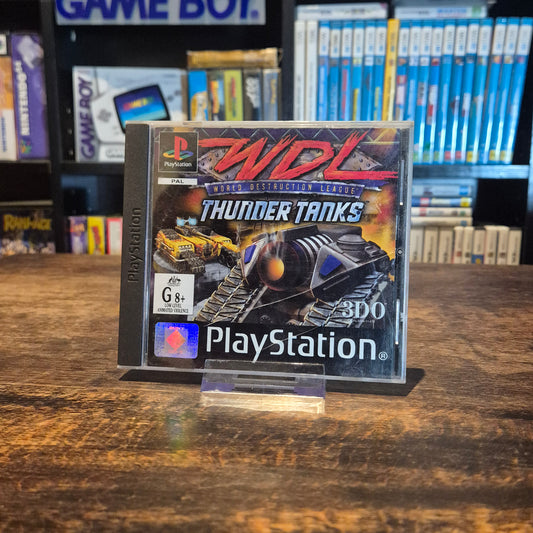 WDL Thunder Tanks - Complete - Playstation 1