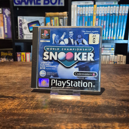 World Championship Snooker - Complete - Playstation 1