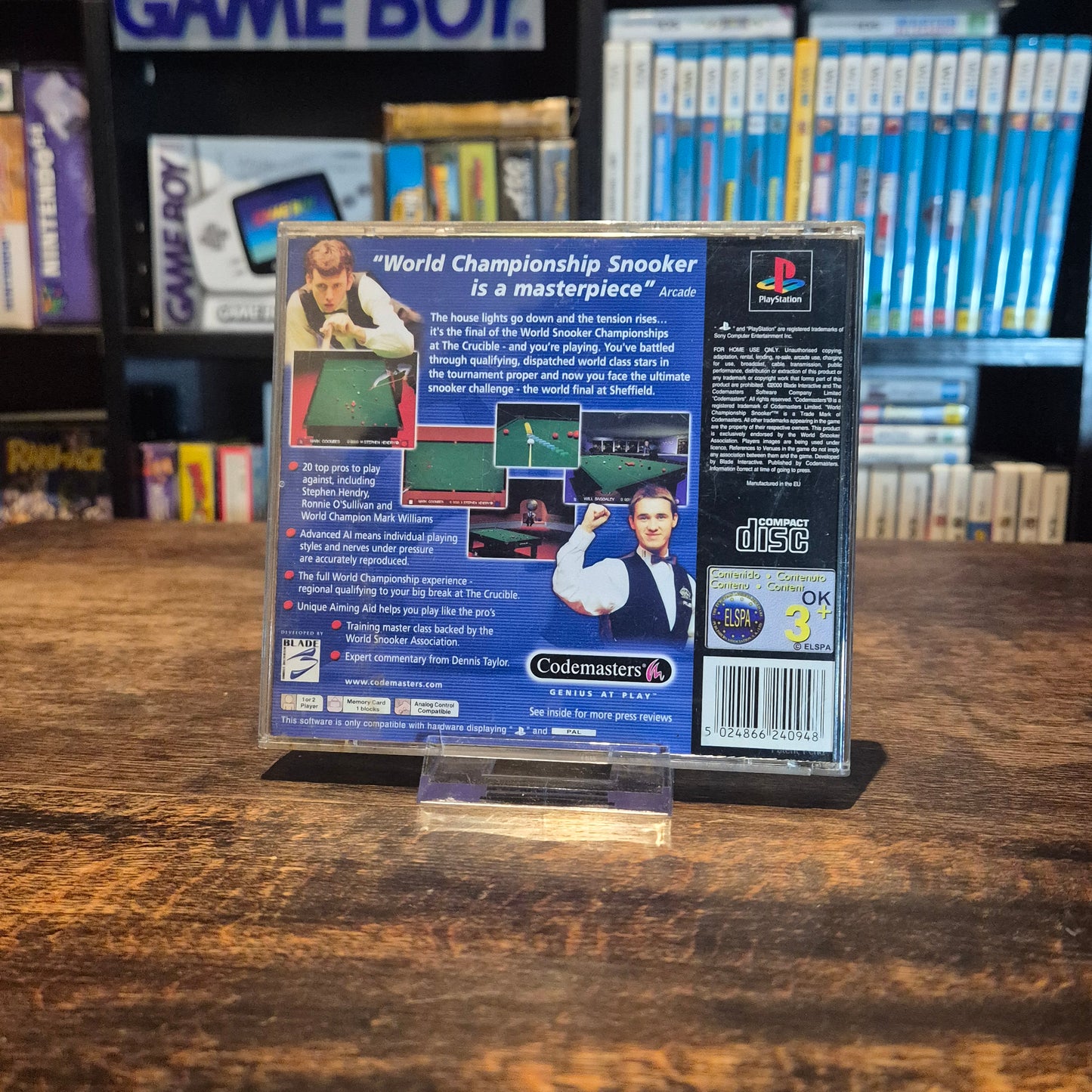 World Championship Snooker - Complete - Playstation 1