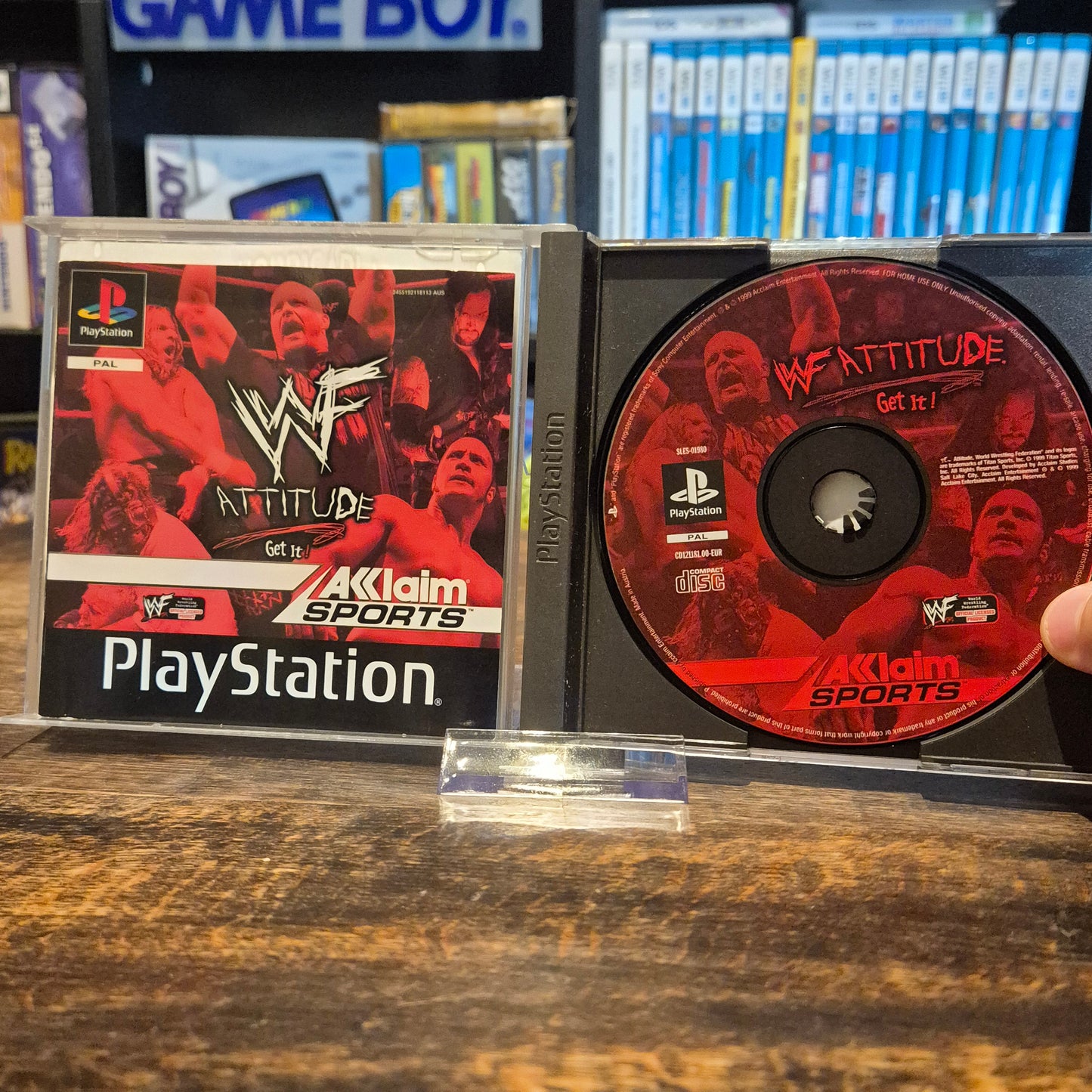 WWF Attitude - Complete - Playstation 1