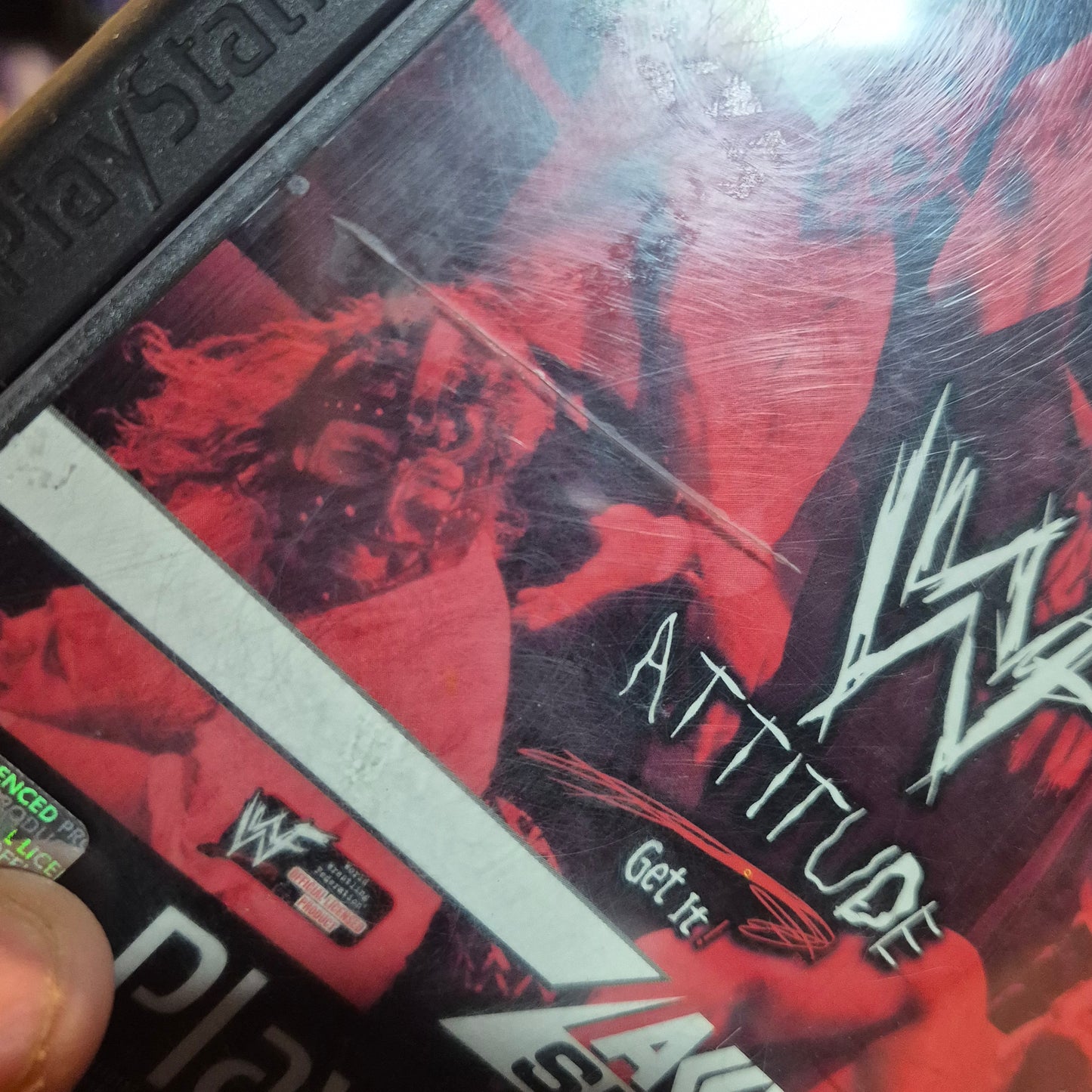 WWF Attitude - Complete - Playstation 1