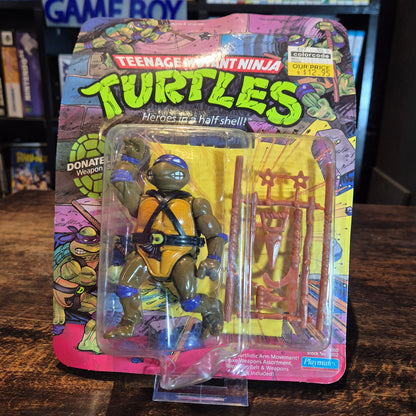 1988 Playmates Teenage Mutant Ninja Turtles Donatello Action Figure - Sealed