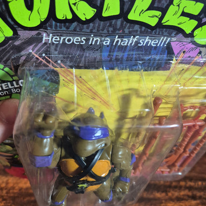 1988 Playmates Teenage Mutant Ninja Turtles Donatello Action Figure - Sealed