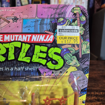 1988 Playmates Teenage Mutant Ninja Turtles Donatello Action Figure - Sealed