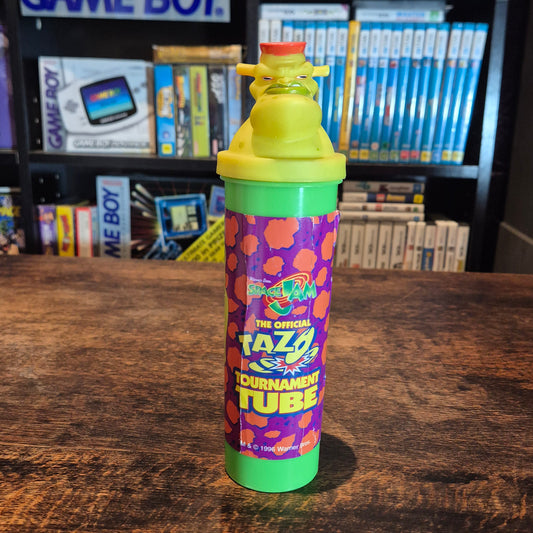 Space Jam Monster Bang Tazo Tube - 1996 Warner Bros