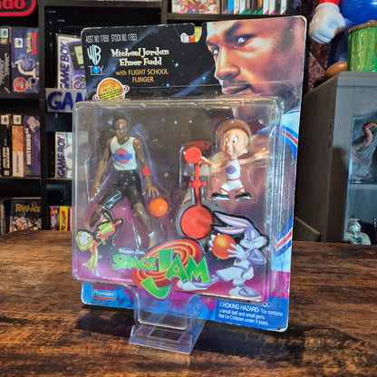 1996 Playmates Space Jam Michael Jordan and Elmer Fudd Figure's - SEALED