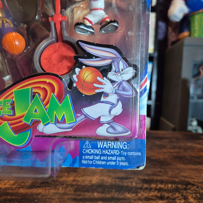 1996 Playmates Space Jam Michael Jordan and Elmer Fudd Figure's - SEALED