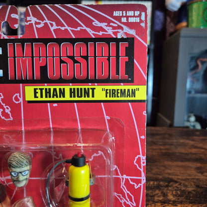 1996 Mission Impossible Ethan Hunt Fireman Action Figure - SEALED