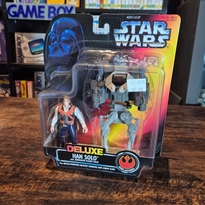 Star Wars - 1996 Deluxe Han Solo Figure - SEALED