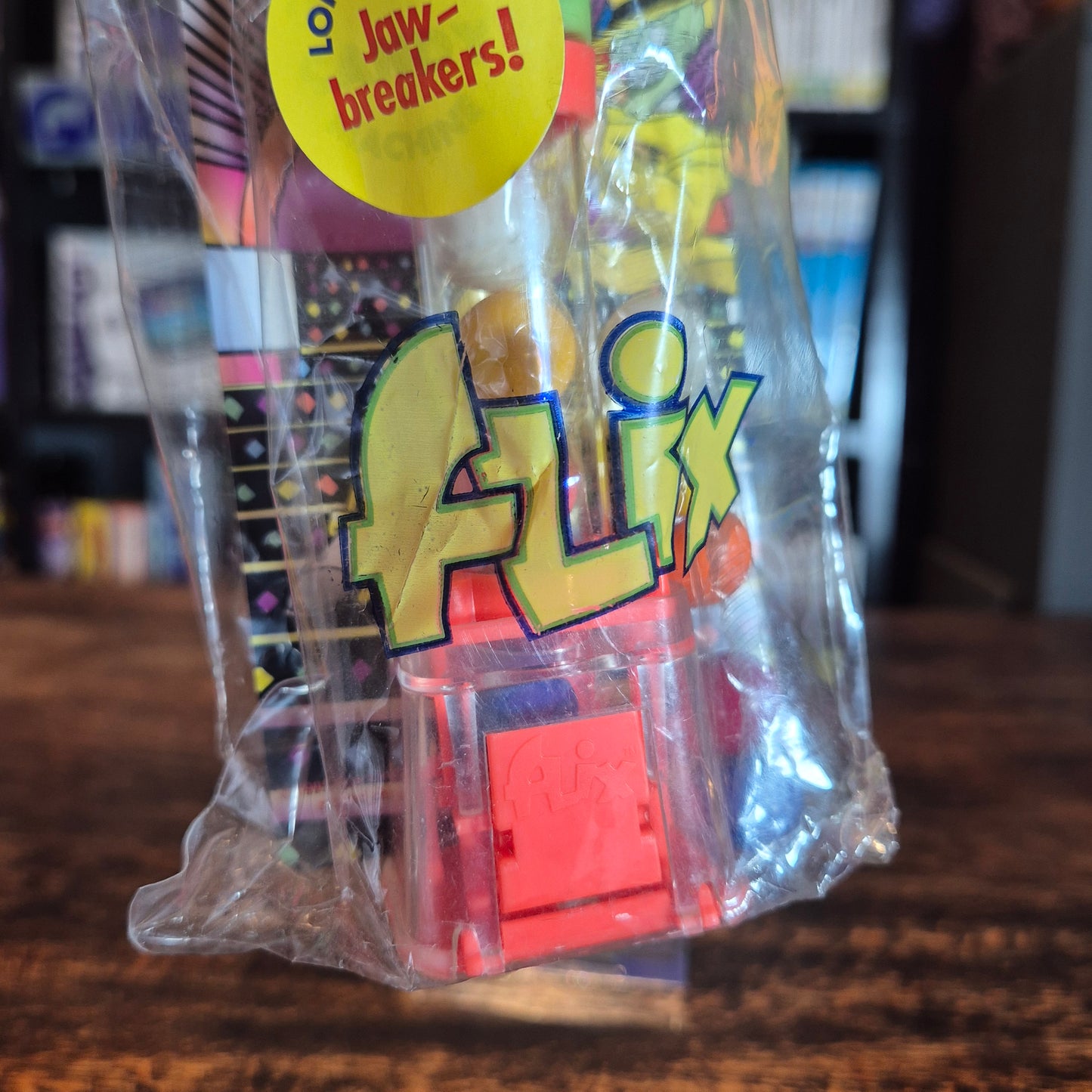 1995 The Mask Animated Series Flix Candy Dispenser - SEALED