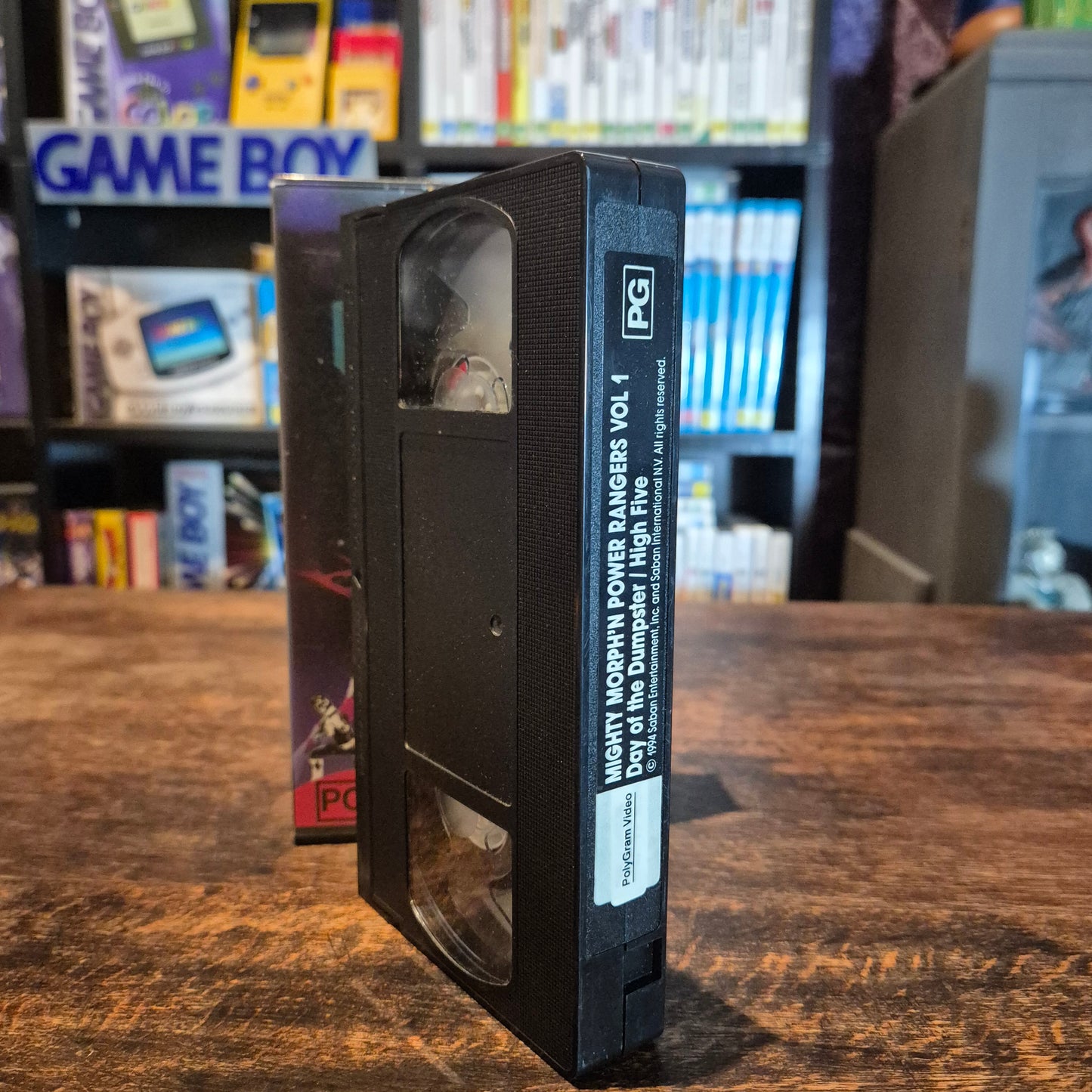 Mighty Morphin Power Rangers - Day of The Dumpster & High Five VHS