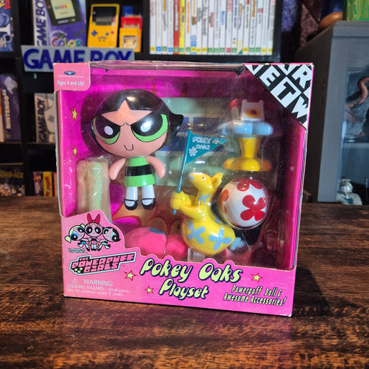 1999 POWERPUFF GIRLS Pokey Oaks Playset BUTTERCUP - CARTOON NETWORK - Sealed
