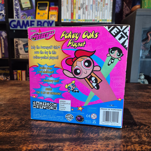 1999 POWERPUFF GIRLS Pokey Oaks Playset BUTTERCUP - CARTOON NETWORK - Sealed