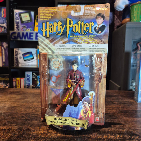 2001 Mattel Harry Potter and The Sorcerer's Stone Quidditch Figure - Sealed