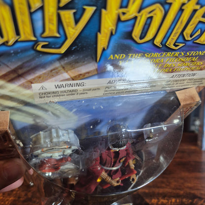 2001 Mattel Harry Potter and The Sorcerer's Stone Quidditch Figure - Sealed