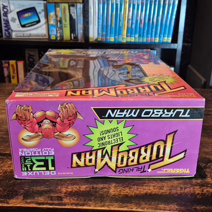 1996 Tiger Electronics 13 1/2in Talking Turbo Man Action Figure - SEALED