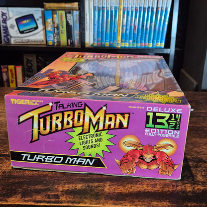 1996 Tiger Electronics 13 1/2in Talking Turbo Man Action Figure - SEALED