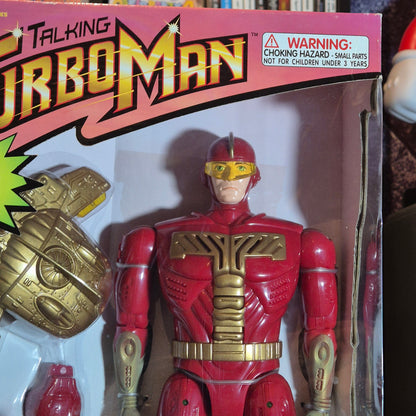 1996 Tiger Electronics 13 1/2in Talking Turbo Man Action Figure - SEALED