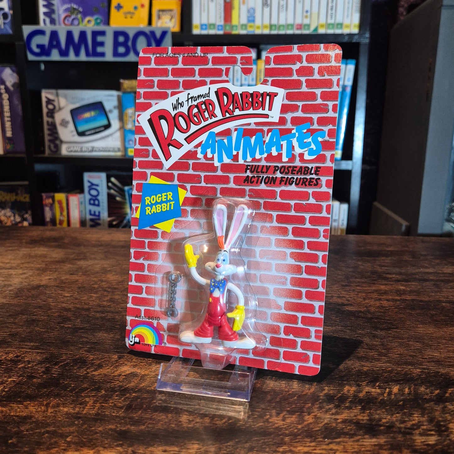 1988 LJN Who Framed Roger Rabbit Animates Toy - SEALED