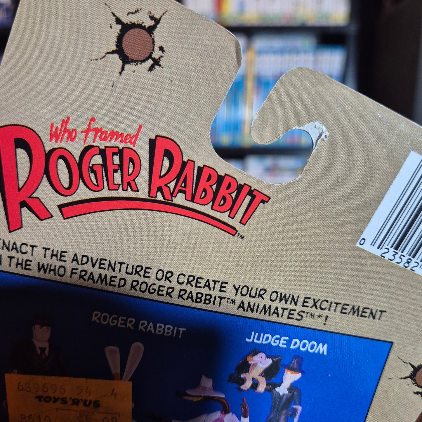 1988 LJN Who Framed Roger Rabbit Animates Toy - SEALED
