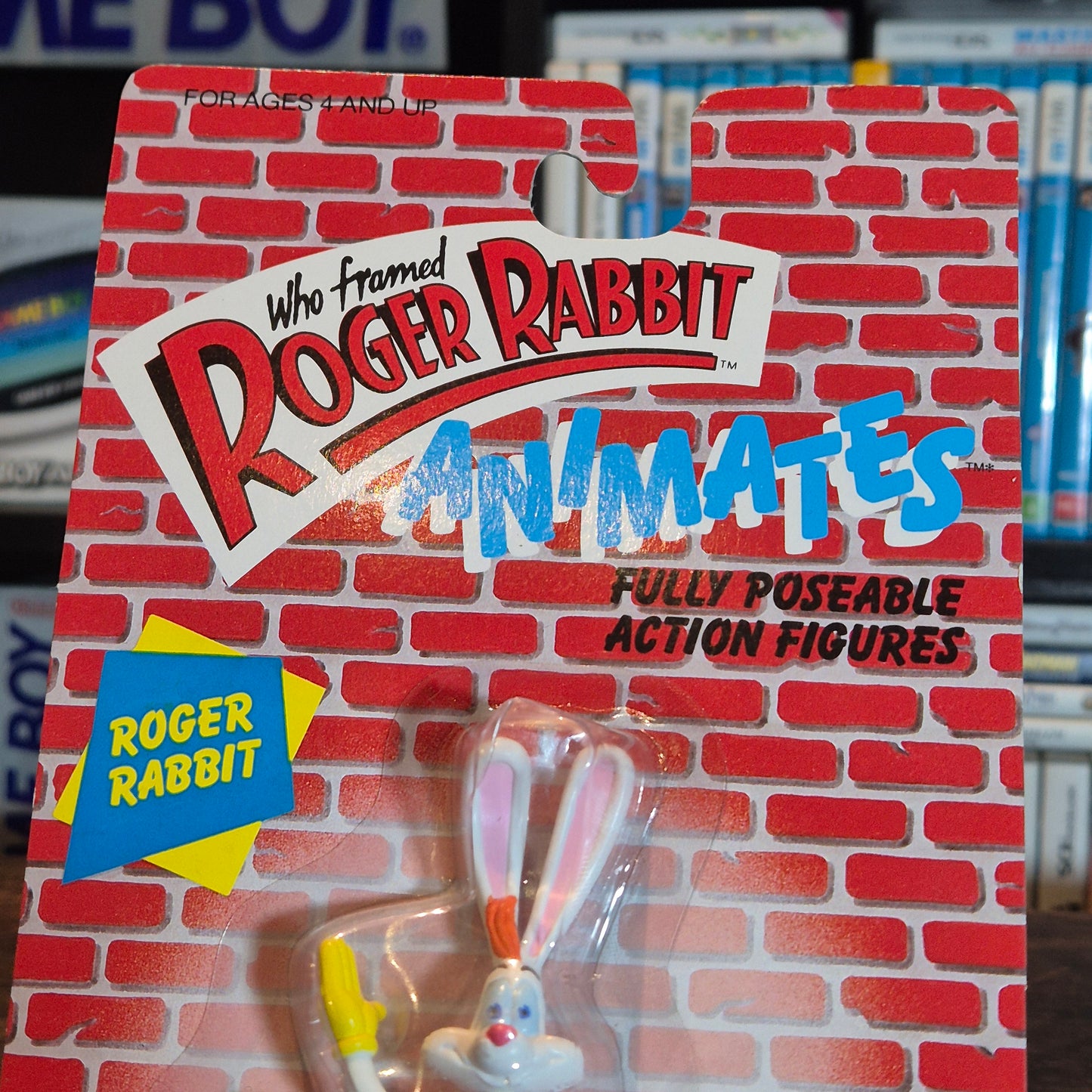 1988 LJN Who Framed Roger Rabbit Animates Toy - SEALED
