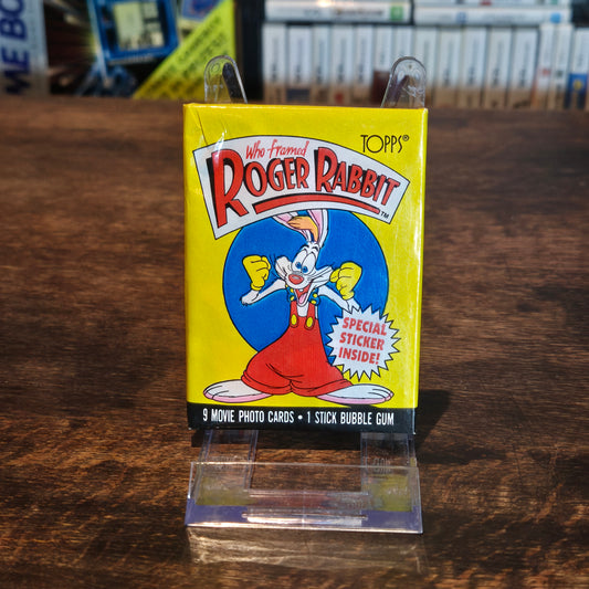 Who Framed Roger Rabbit 1987 Topps Wax Pack - Sealed