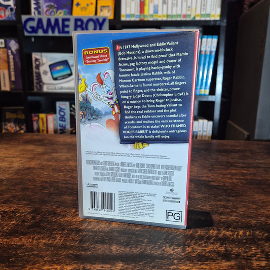 Who Framed Roger Rabbit VHS