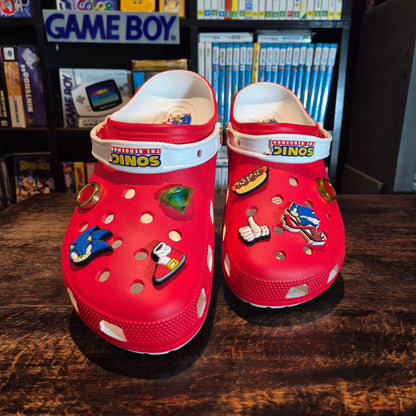CROCS X SEGA SONIC THE HEDGEHOG - Size 12 Mens - Brand New