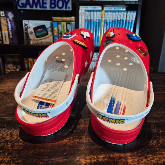 CROCS X SEGA SONIC THE HEDGEHOG - Size 12 Mens - Brand New