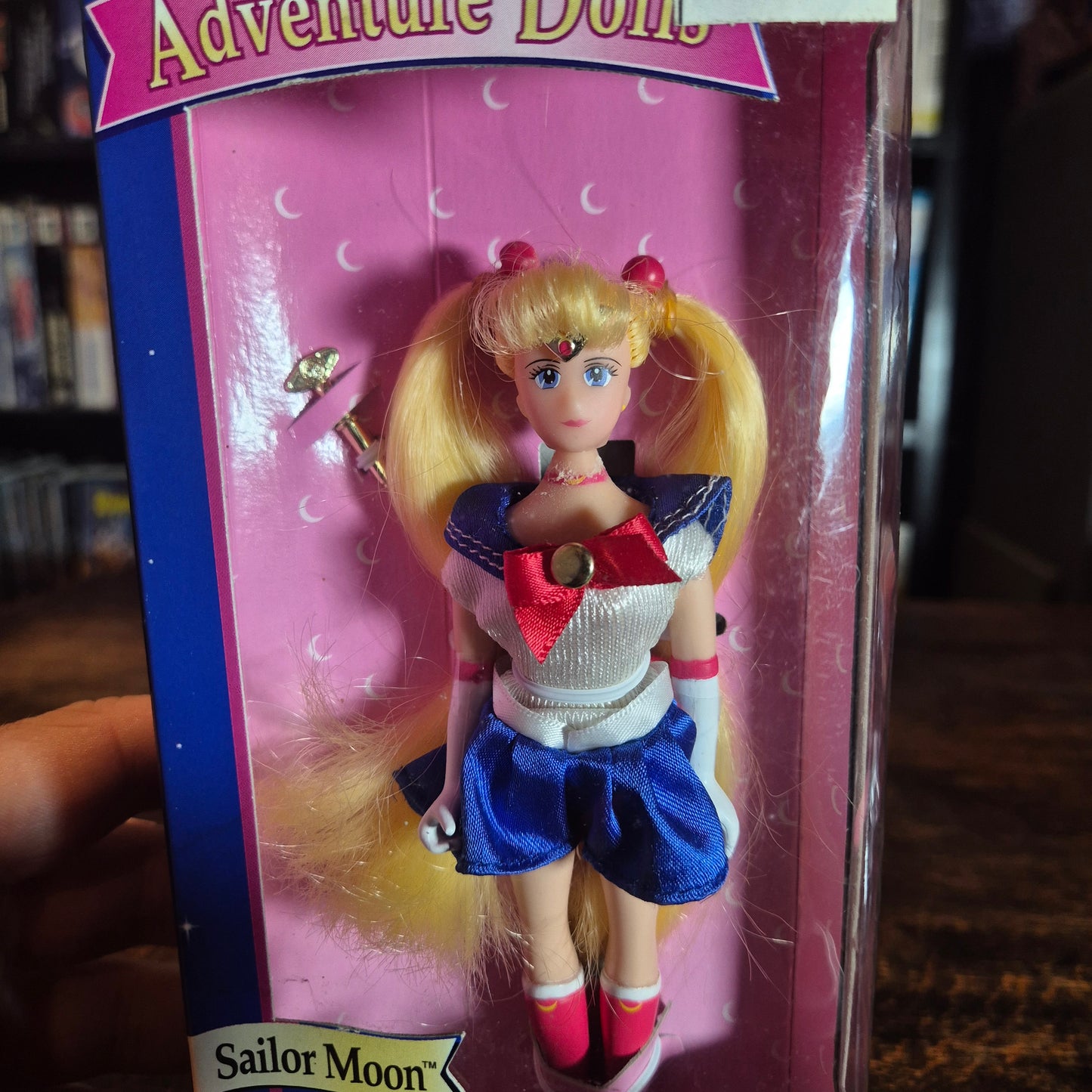 1995 Bandai Sailor Moon Adventure Poseable Doll 6" - SEALED