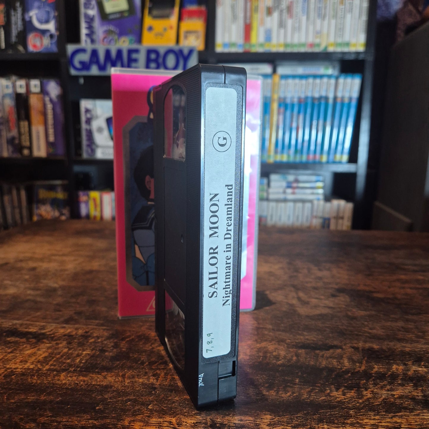 Sailor Moon Nightmare In Dreamland VHS