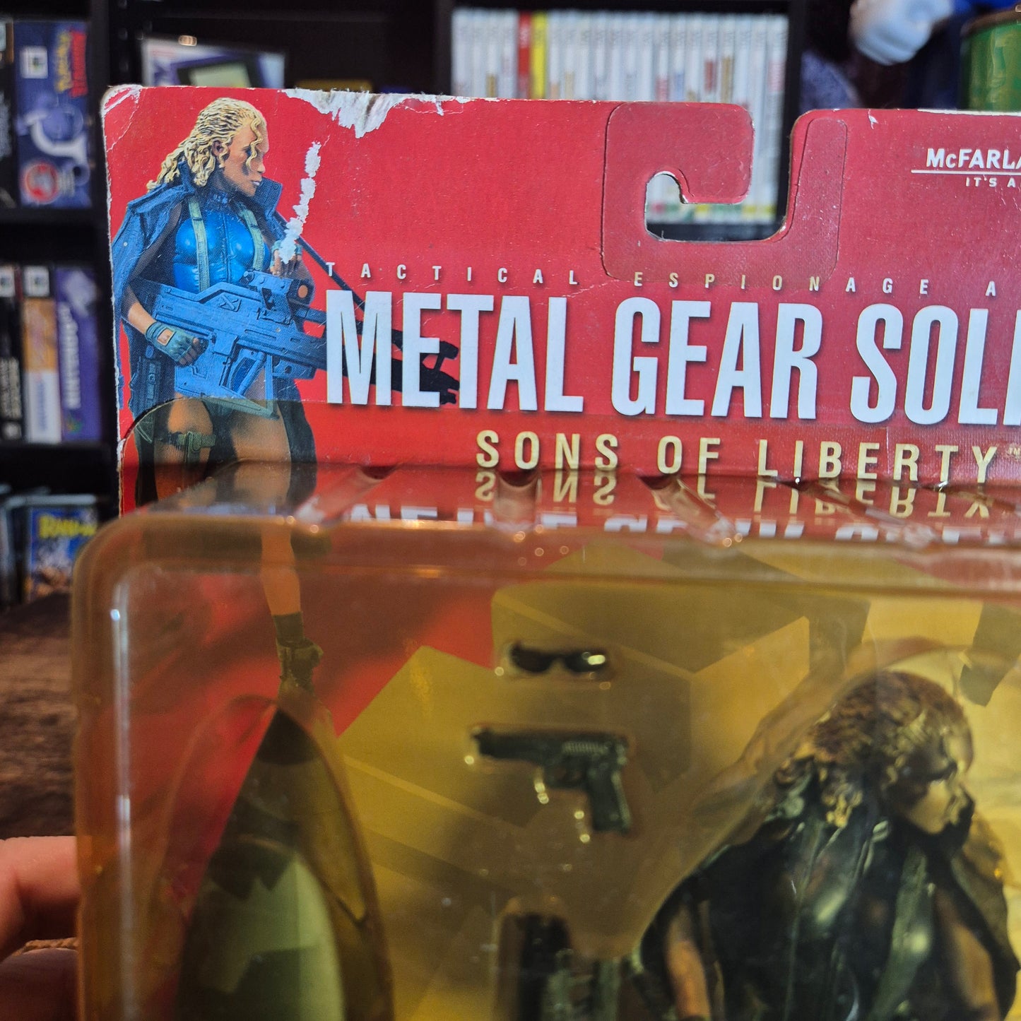 Metal Gear Solid 2 Sons Of Liberty 2001 McFarlane Toys - Fortune - Sealed