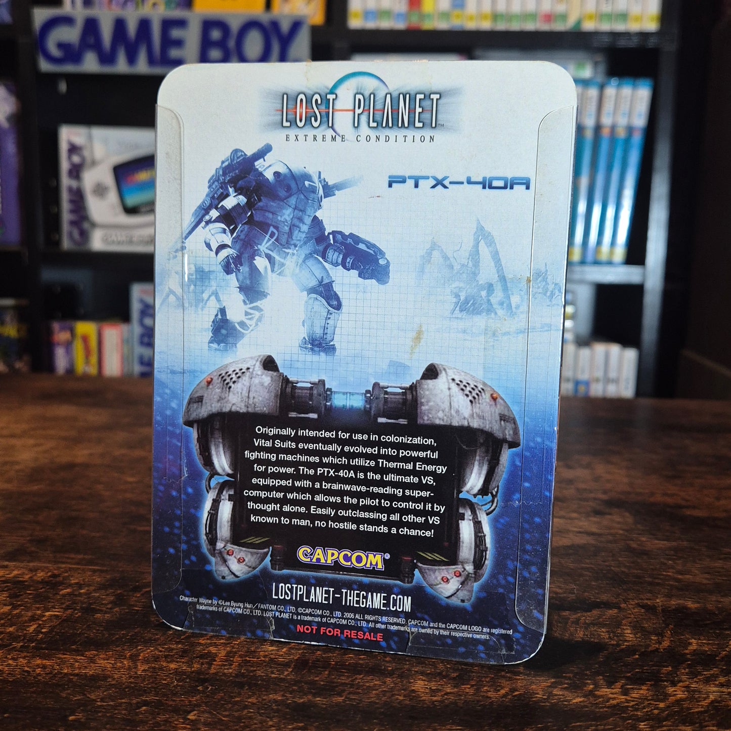 Lost Planet Extreme Condition PTX-40A PROMOTIONAL Figure Capcom 2006 - SEALED