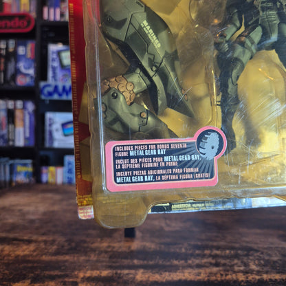 Metal Gear Solid 2 Sons Of Liberty 2001 McFarlane Toys - Solid Snake - Sealed
