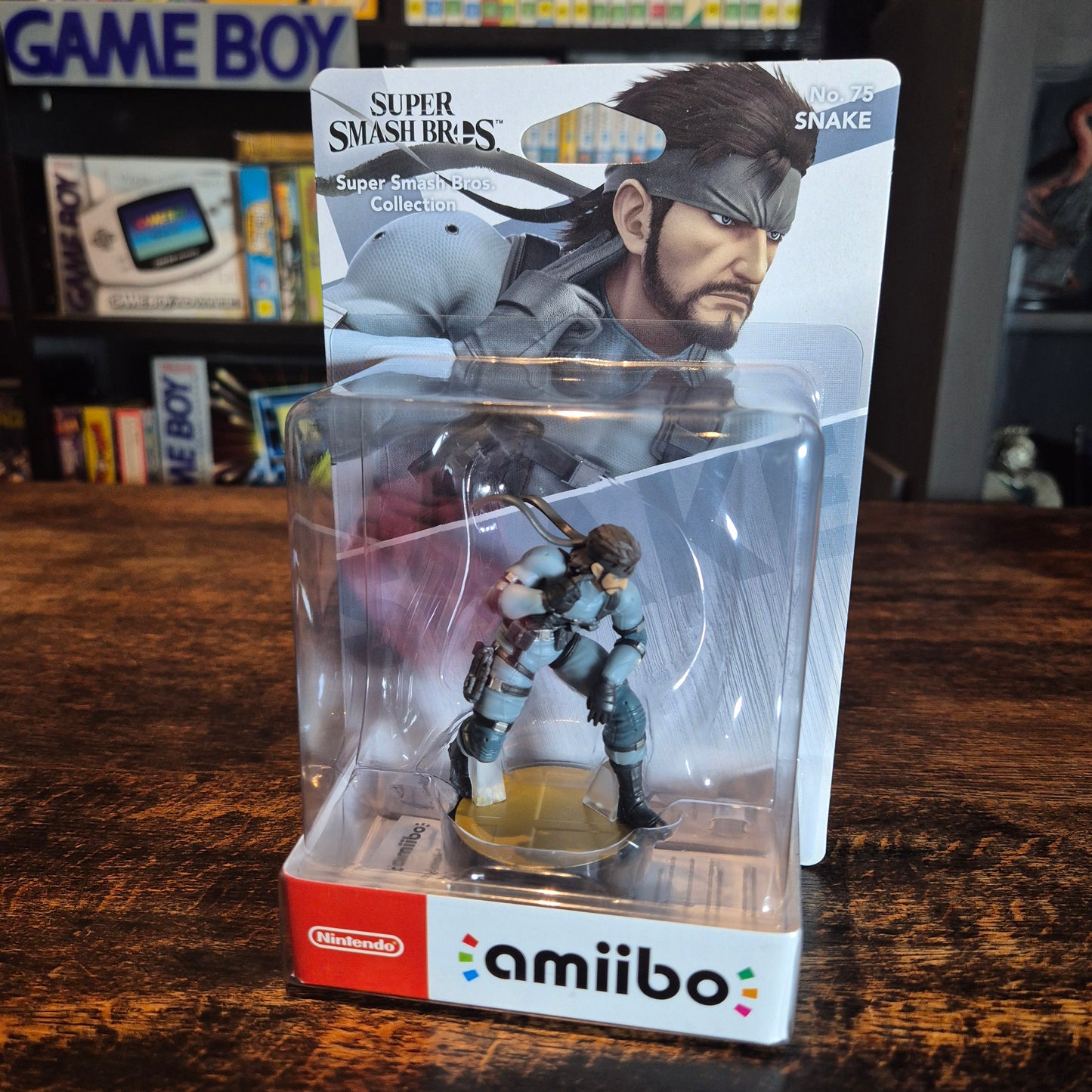 Nintendo Snake amiibo (Super Smash Bros. Collection) - Sealed