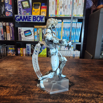 Play Arts Kai Raiden White Armor Ver. Metal Gear Rising Revengeance - Incomplete