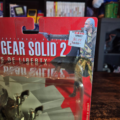 Metal Gear Solid 2 Sons Of Liberty 2001 McFarlane Toys - Revolver Ocelot - Sealed