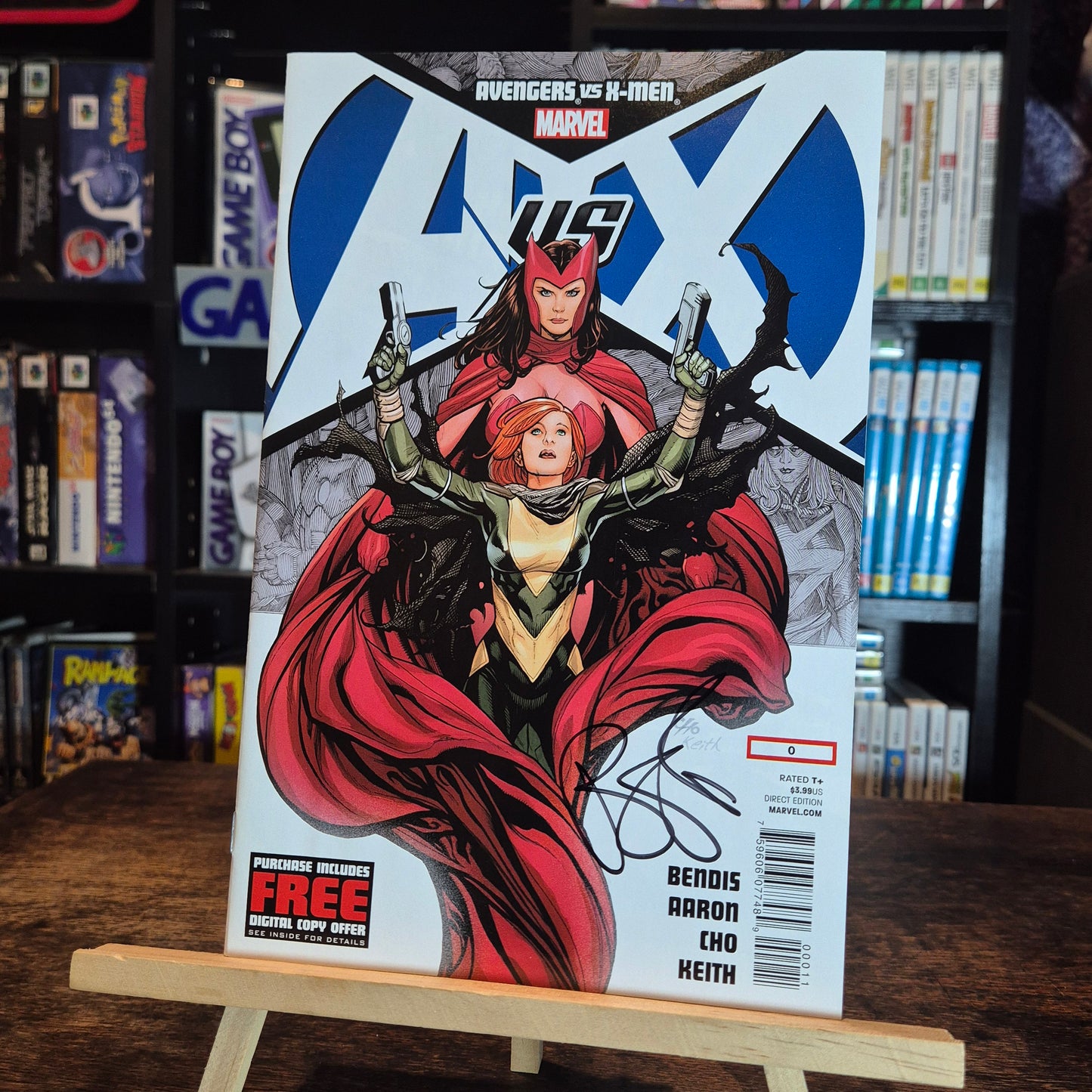 Avengers Vs X-Men #0 2012 - Signed By Brian Michael Bendis - Marvel Comics
