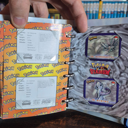 Pokemon Stadium Action 3D's - Complete Set + Collectors Record