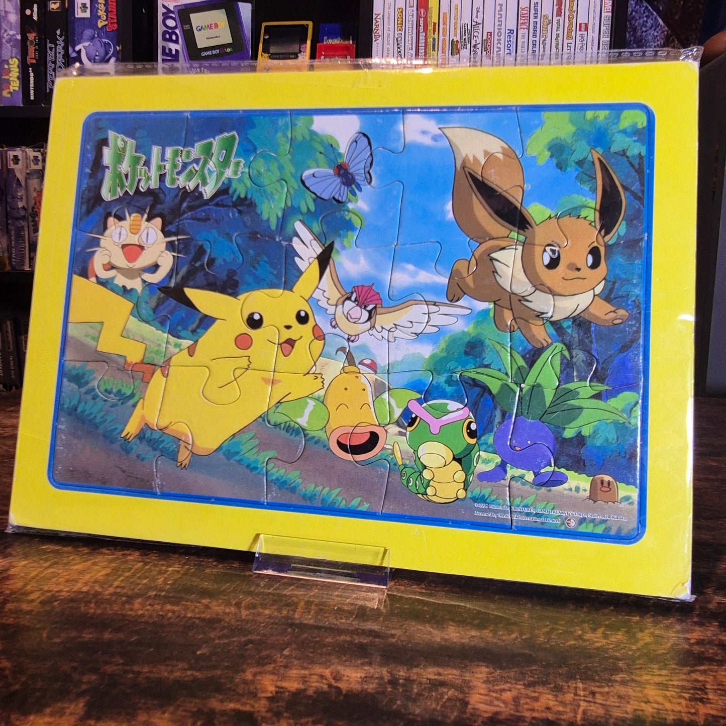 1998 Official Pokemon Puzzles x2 - Japanese