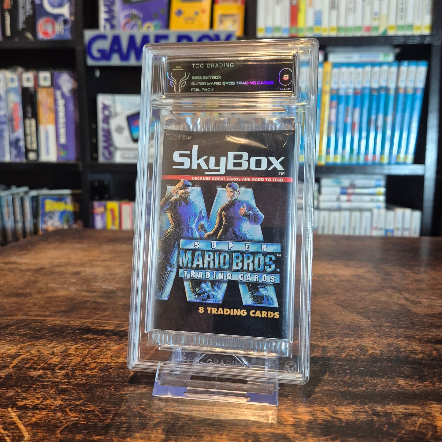 Super Mario Bros. - Trading Cards Skybox 1993 - TCG 8