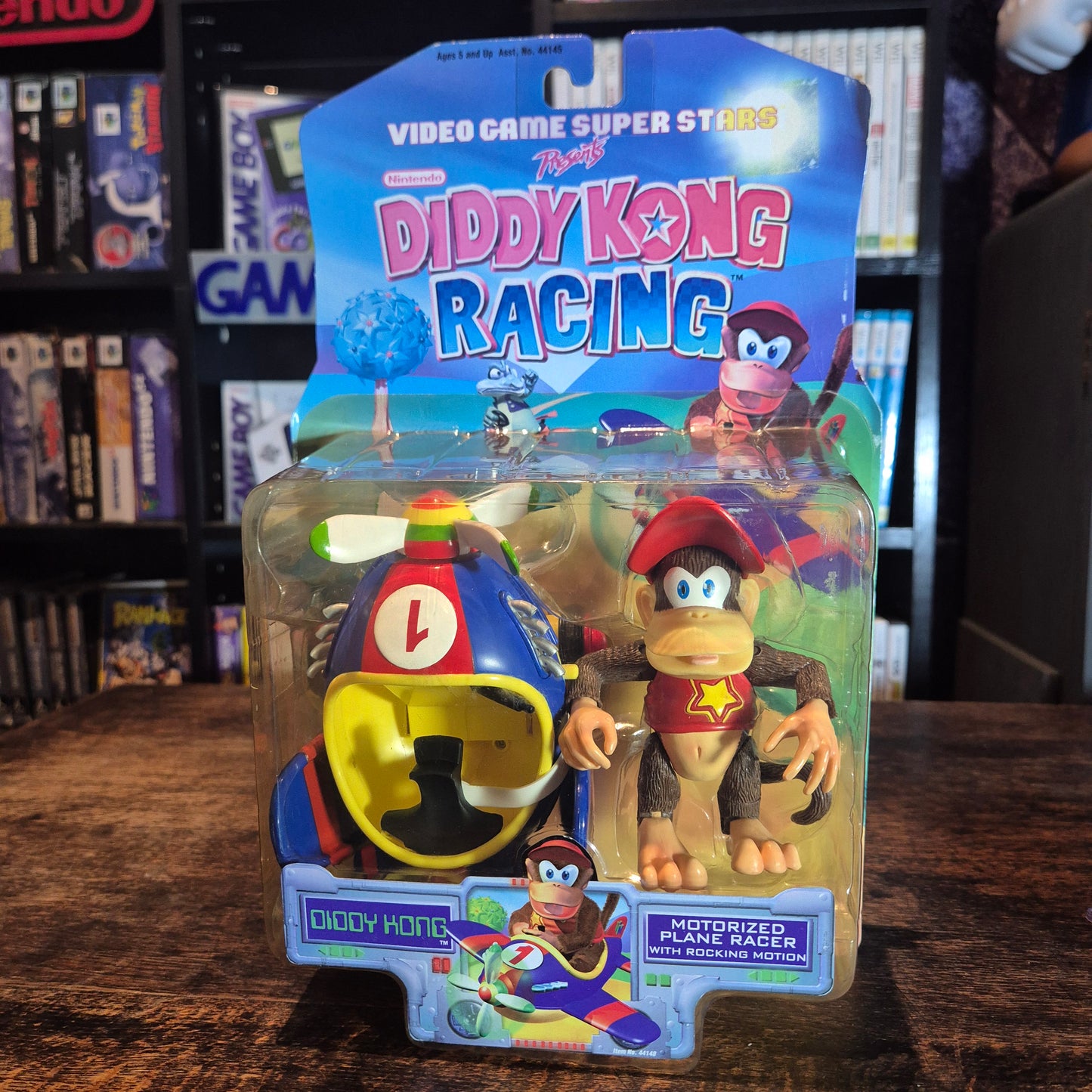 1999 Toy Biz Diddy Kong Racing – Diddy Kong Figure - Sealed