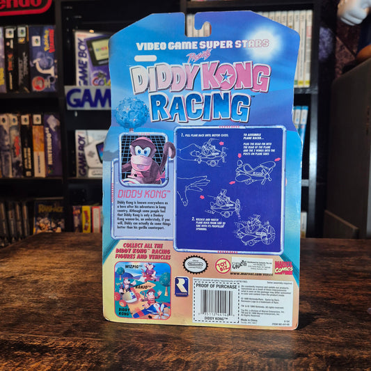 1999 Toy Biz Diddy Kong Racing – Diddy Kong Figure - Sealed