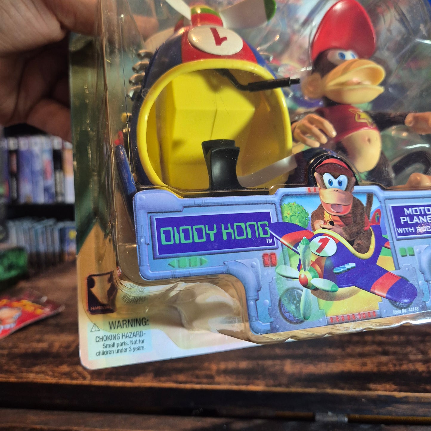 1999 Toy Biz Diddy Kong Racing – Diddy Kong Figure - Sealed